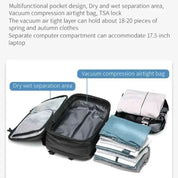 Aero Compressible Laptop Backpack | Water-Repellent, Travel-Friendly