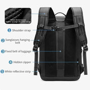 Aero Compressible Laptop Backpack | Water-Repellent, Travel-Friendly