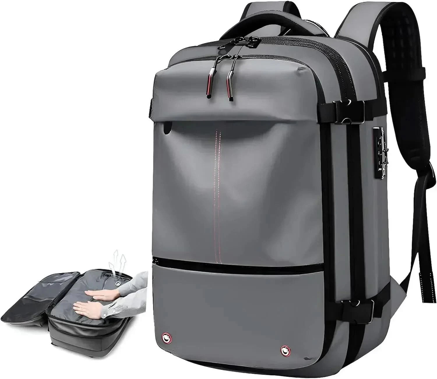 Aero Compressible Laptop Backpack | Water-Repellent, Travel-Friendly