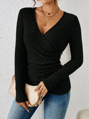 Ava Women's Long Sleeve Top | Soft Touch, Tummy Tucking