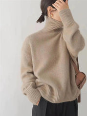 Classic Black Turtleneck Sweater for Women – Soft and Warm Versatile Jumper, Comfortable Fit 5
