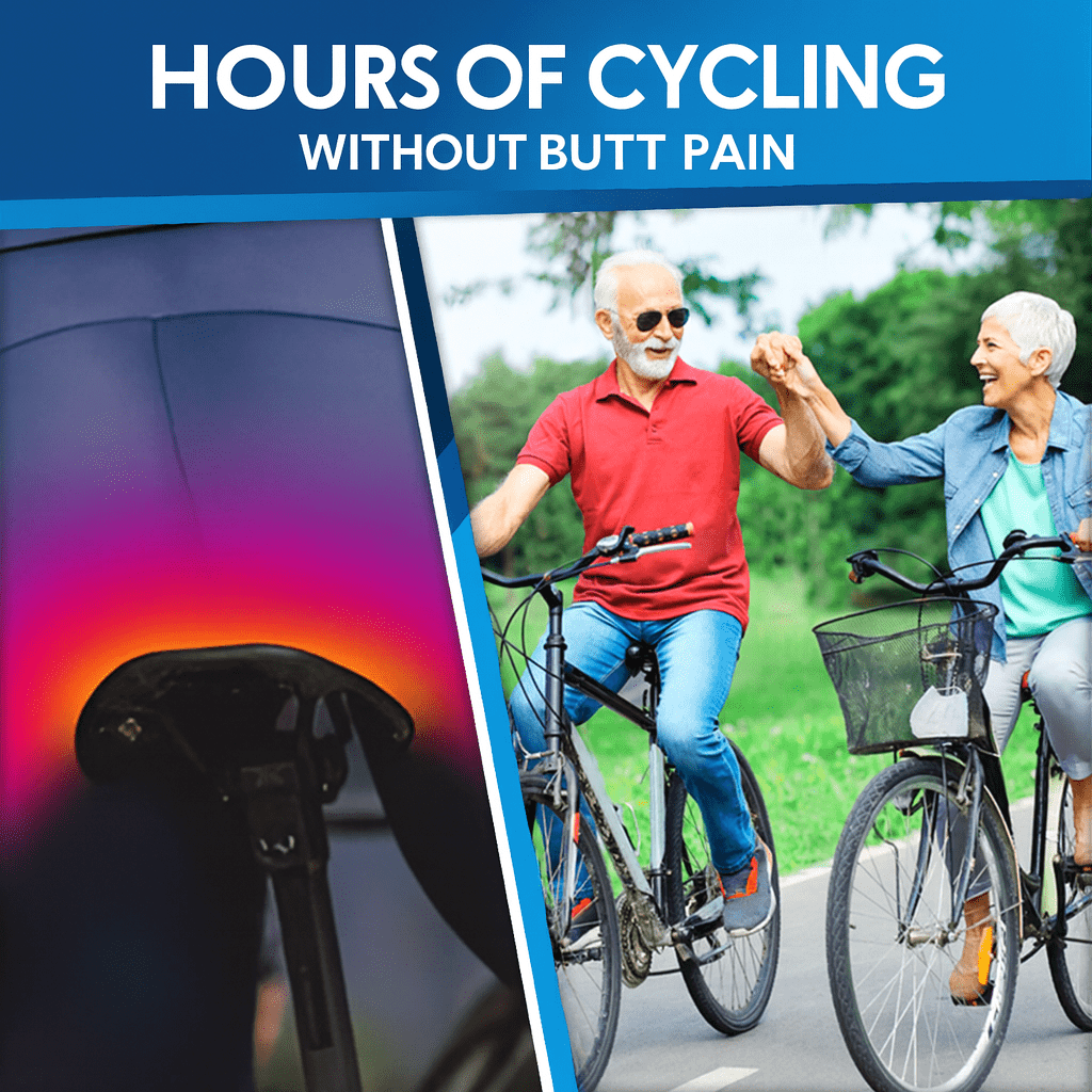 Karma Men's Cycling Trousers | Ergonomic Design with Gel Padding, Breathable Fabric