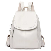 Eda Women's Leather Backpack | Anti-Theft, Stylish Design