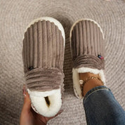 Haven Unisex Thermal Slippers | Vegan Fleece Lining, Non-Slip Sole