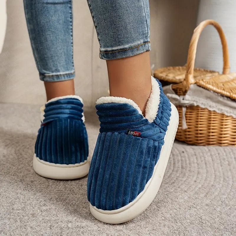Haven Unisex Thermal Slippers | Vegan Fleece Lining, Non-Slip Sole