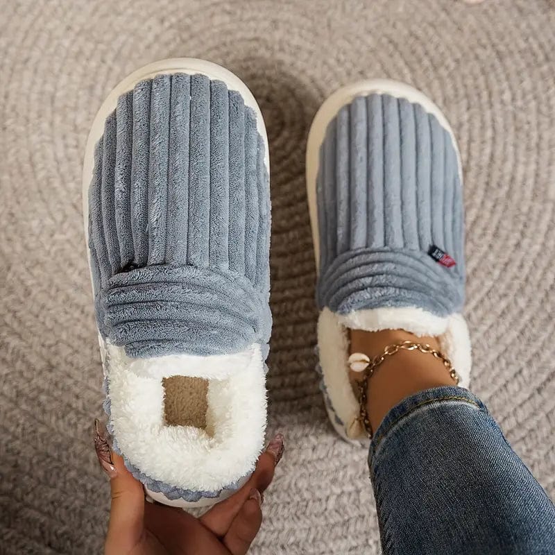 Haven Unisex Thermal Slippers | Vegan Fleece Lining, Non-Slip Sole