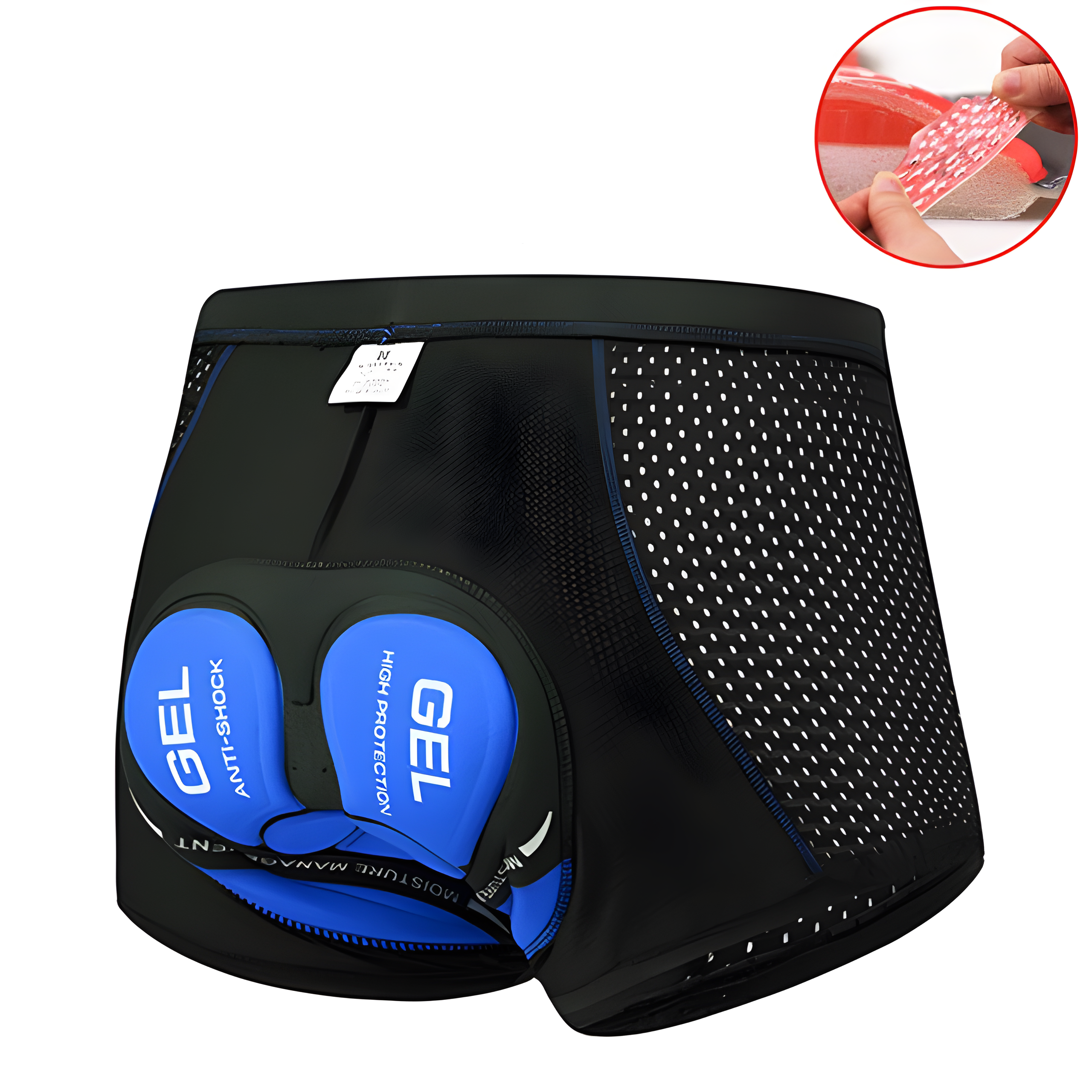 Karma Men's Cycling Trousers | Ergonomic Design with Gel Padding, Breathable Fabric