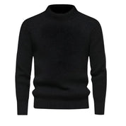 Maverick Men's Crewneck Sweater | 100% Cashmere, Timeless Style