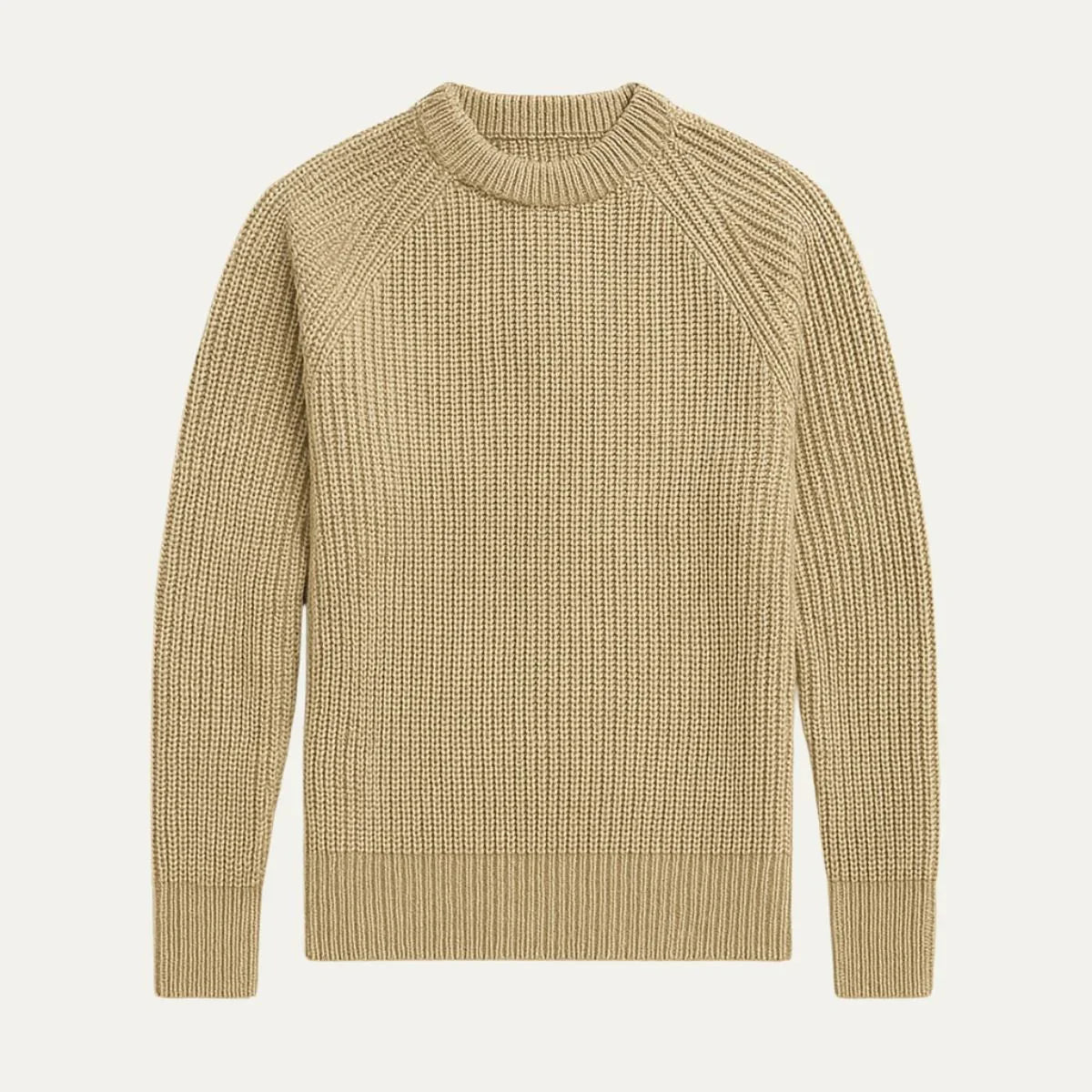 Maverick Men's Crewneck Sweater | 100% Cashmere, Timeless Style