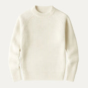 Maverick Men's Crewneck Sweater | 100% Cashmere, Timeless Style