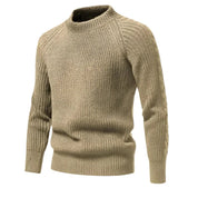 Maverick Men's Crewneck Sweater | 100% Cashmere, Timeless Style