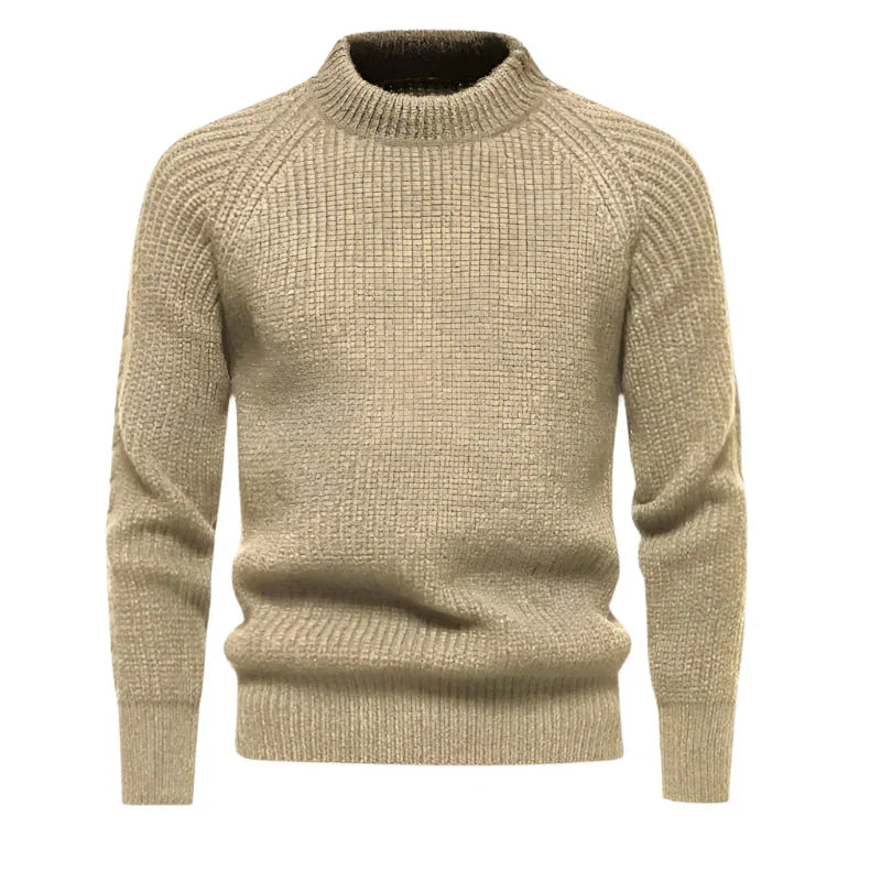 Maverick Men's Crewneck Sweater | 100% Cashmere, Timeless Style