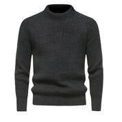 Maverick Men's Crewneck Sweater | 100% Cashmere, Timeless Style
