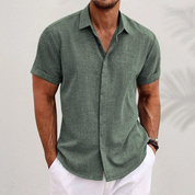 Maverick Men's Linen Shirt | Lightweight Casual Summer Essential