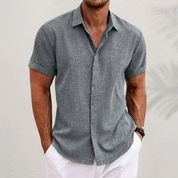 Maverick Men's Linen Shirt | Lightweight Casual Summer Essential