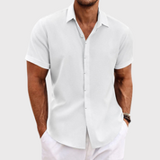 Maverick Men's Linen Shirt | Lightweight Casual Summer Essential
