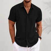 Maverick Men's Linen Shirt | Lightweight Casual Summer Essential
