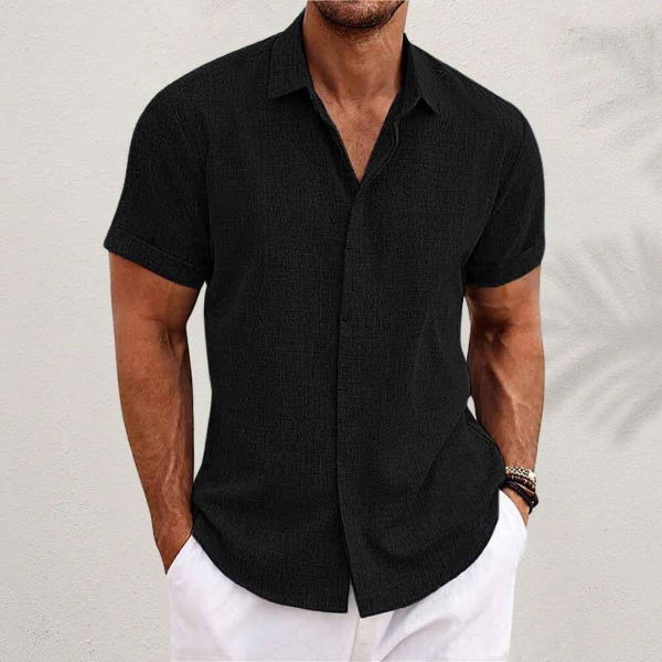 Maverick Men's Linen Shirt | Lightweight Casual Summer Essential