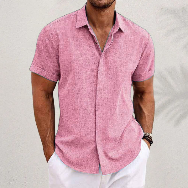 Maverick Men's Linen Shirt | Lightweight Casual Summer Essential