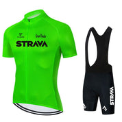 Men's Cycling Clothing Set with Jersey and Bib Shorts – Breathable and Lightweight 4