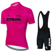 Men's Cycling Clothing Set with Jersey and Bib Shorts – Breathable and Lightweight 6