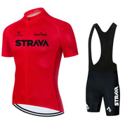 Men's Cycling Clothing Set with Jersey and Bib Shorts – Breathable and Lightweight 8