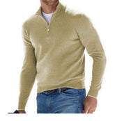 Men's Half Zip Sweater – Versatile Casual and Business Attire 10