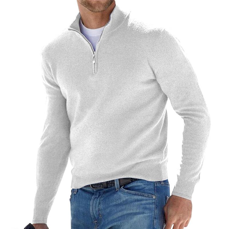 Men's Half Zip Sweater – Versatile Casual and Business Attire 2