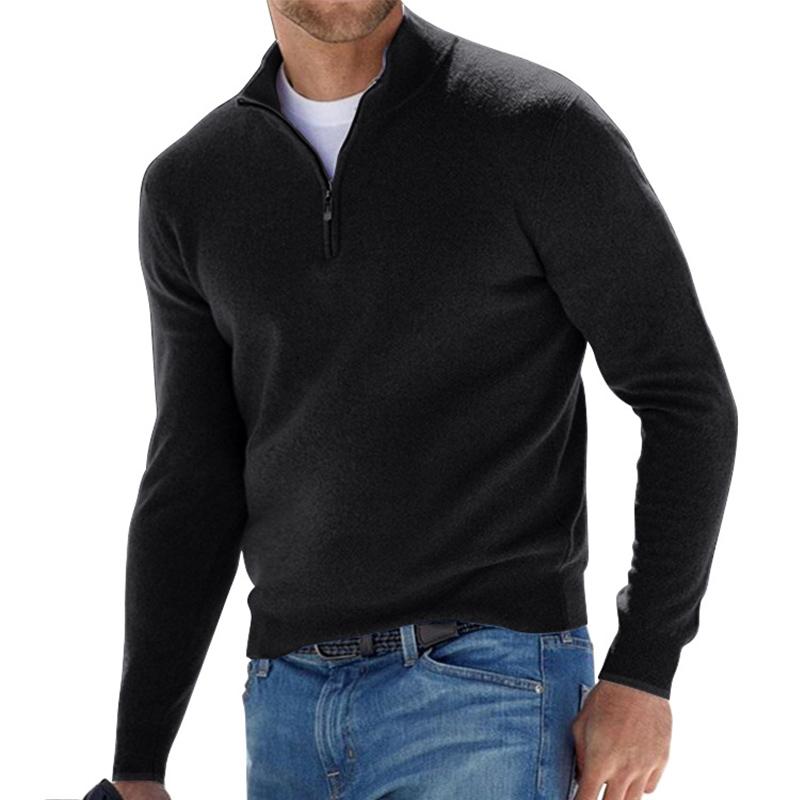 Men's Half Zip Sweater – Versatile Casual and Business Attire 3