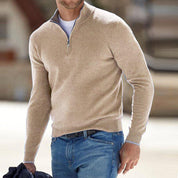 Men's Half Zip Sweater – Versatile Casual and Business Attire 5