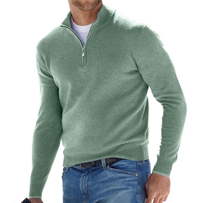 Men's Half Zip Sweater – Versatile Casual and Business Attire 6