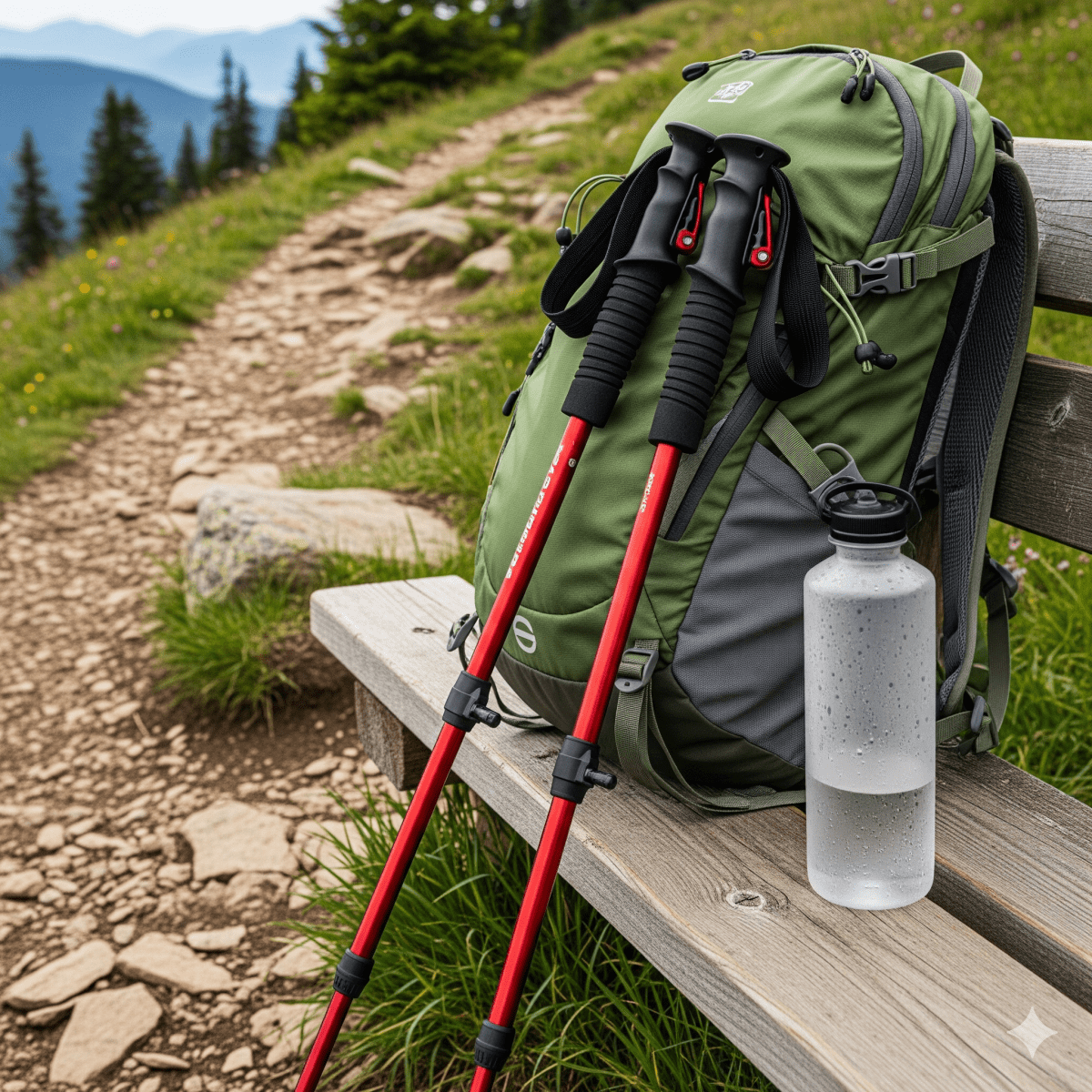 Pioneer Carbon Trekking Poles | Adjustable, Lightweight Aluminum or Carbon