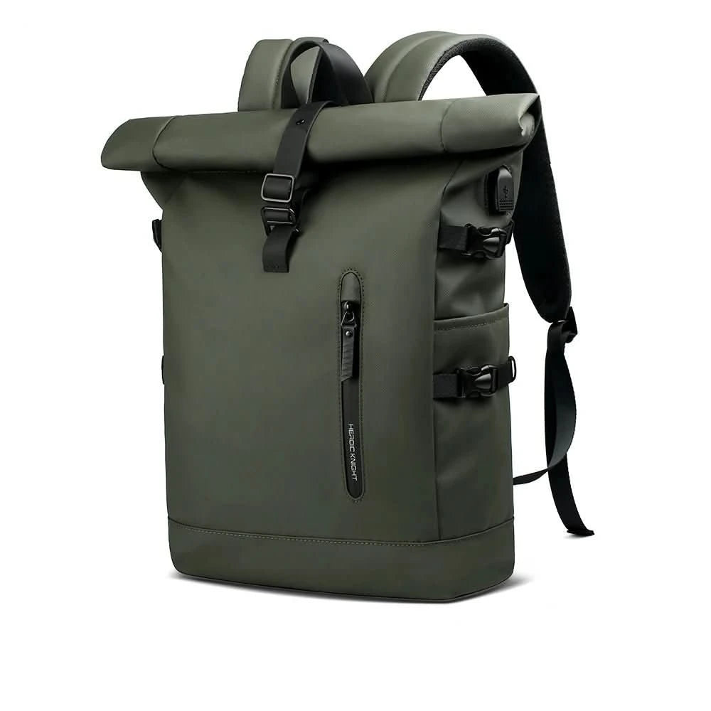 Rollo Expandable Rucksack | Water-Repellent, Laptop Compartment
