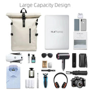 Rollo Expandable Rucksack | Water-Repellent, Laptop Compartment