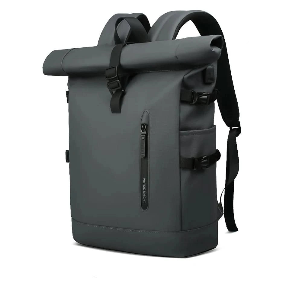 Rollo Expandable Rucksack | Water-Repellent, Laptop Compartment