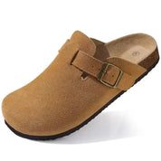 Tessa Clogs | Suede, Ergonomic Sole
