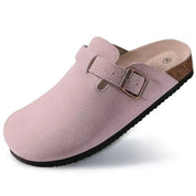 Tessa Clogs | Suede, Ergonomic Sole