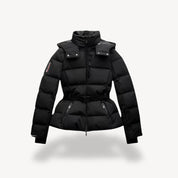 Wendy Women's Black Puffer Jacket | Water-Resistant, Chic Design