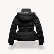 Wendy Women's Black Puffer Jacket | Water-Resistant, Chic Design