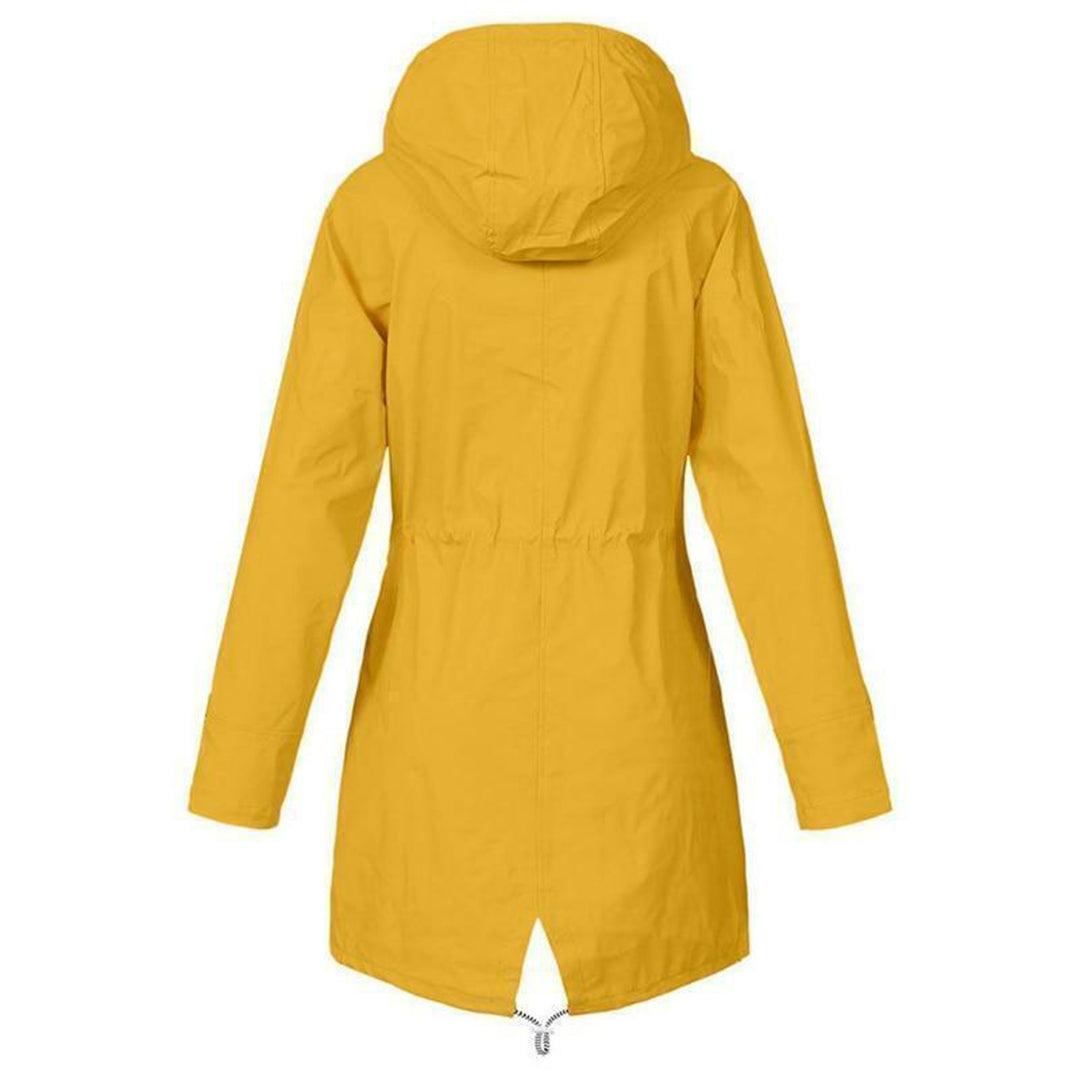 Women's Winter Rain Jacket with Hood – Stylish Water-Resistant Windbreaker for Versatile Outfits 1
